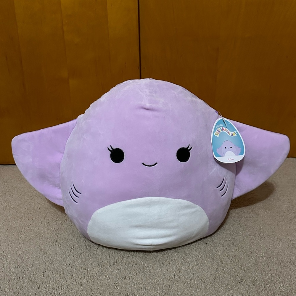 Squishmallows Aziza the Stingray 14" Stuffed Plush